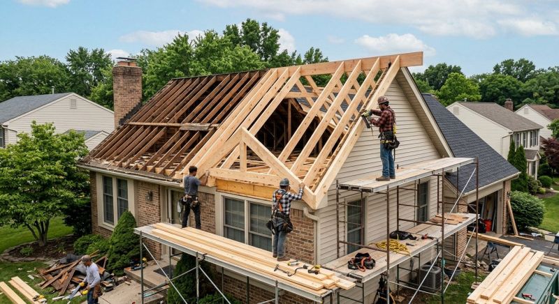 Attic Framing in Wilmington, NC