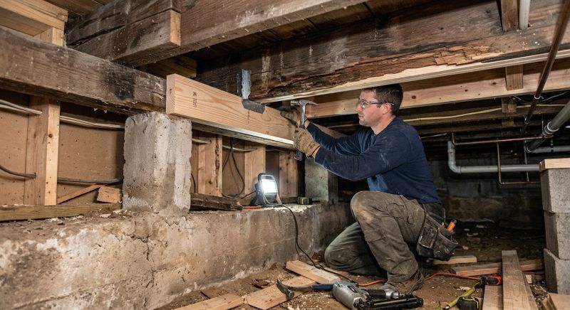 Roof Joist Repair in Wilmington, NC