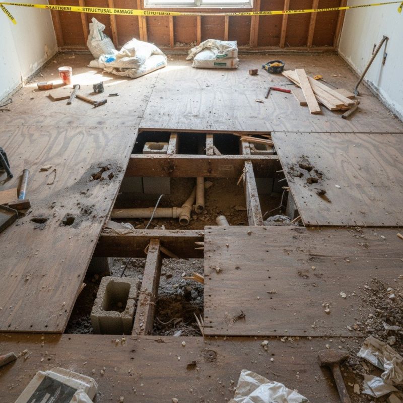 Subfloor Repair in Kansas City, KS
