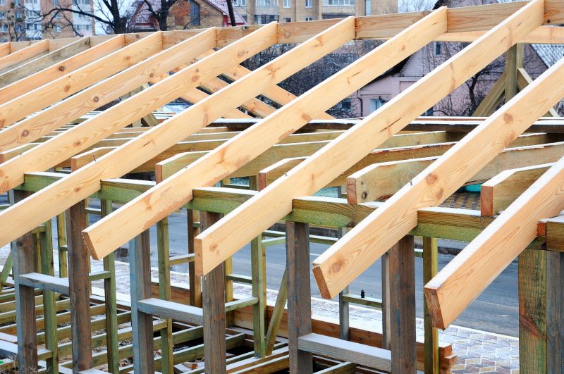 Wood Beam Installation in Wilmington, NC